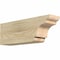 Ekena Millwork New Brighton Rough Sawn Rafter Tail, Douglas Fir, 4"W x 6"H x 18"L RFT04X06X18NEB00RDF - alternate 1
